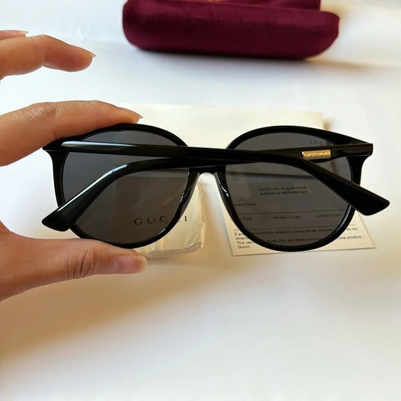 Authentic Gucci 57mm round sunglasses - Picture 10 of 11